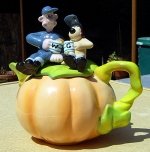 Wallace and Gromit Pumpkin Teapot
